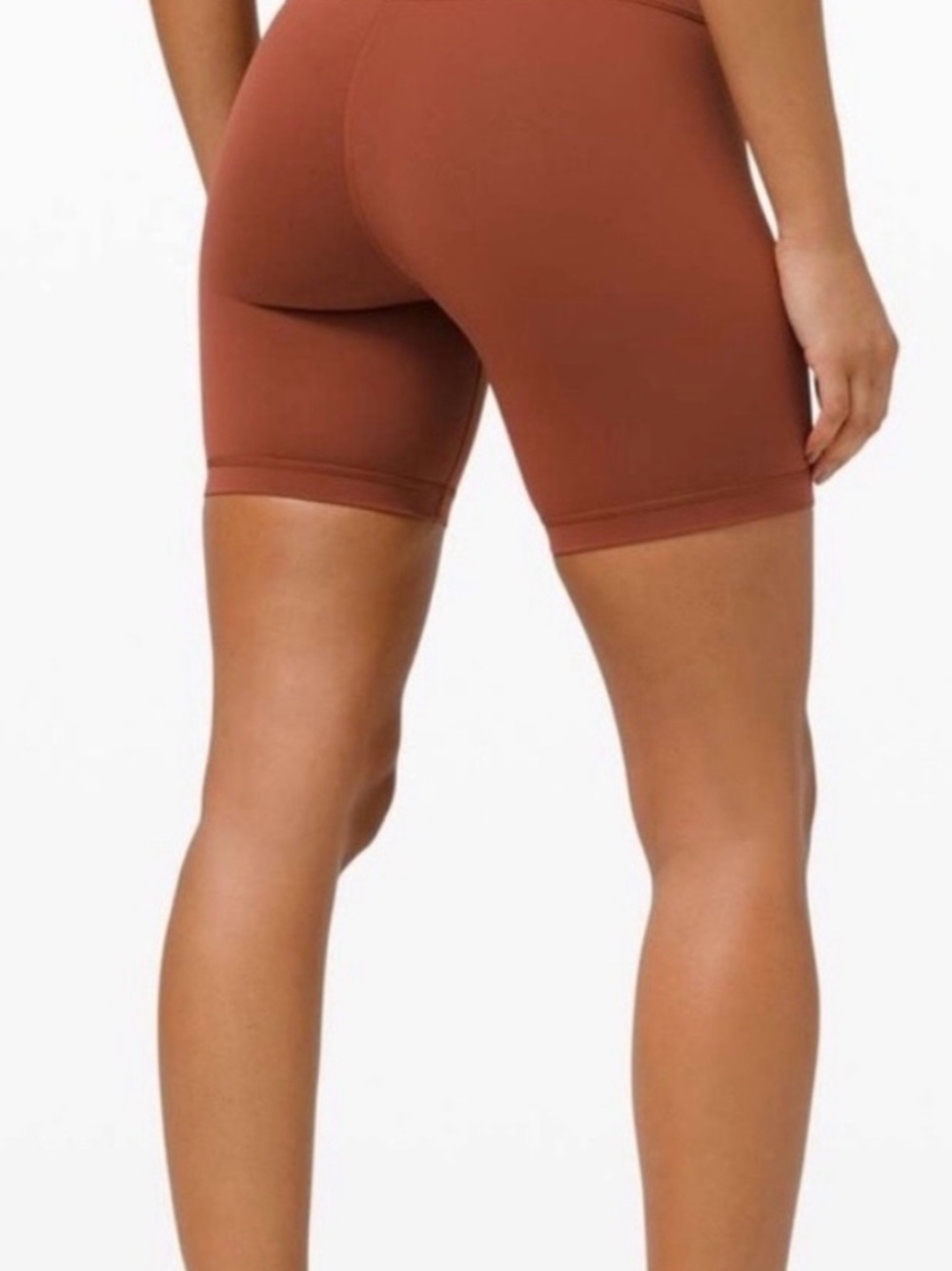 Lululemon Wunder Under Biker shorts 6” in Ancient Copper - Picture 2 of 5